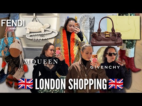 *NEW IN* Luxury Shopping Vlog 2025 ft. Versace, McQueen, Givenchy etc.