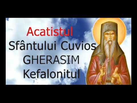 Acatistul Sfântului Cuvios Gherasim Kefalonitul - 16 August - slujitor Dani