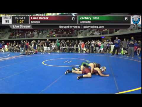 337 Schoolboy 98 Luke Barker Kansas vs Zachary Tittle Colorado 2073860013