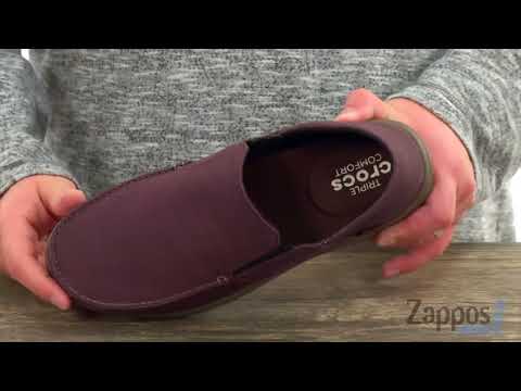 sapato crocs santa cruz loafer