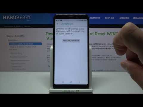 Cómo restablecer ajustes de red en WIKO View Go - reiniciar configuración de red