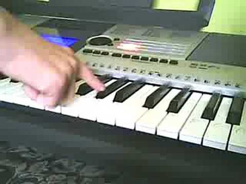 axel f tutorial keyboard