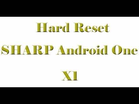 Sharp Aquos 507SH Hard reset