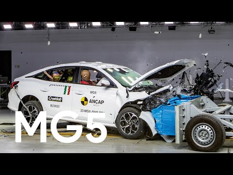 Crash test del MG 5 en Australia