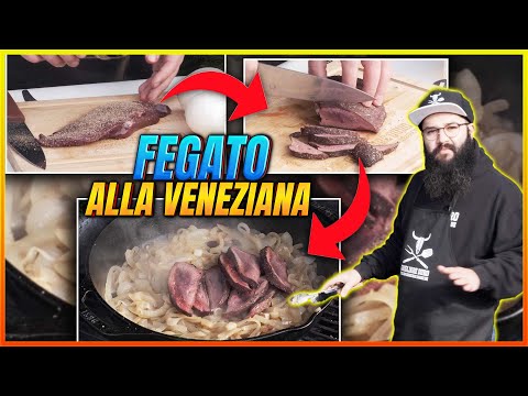 Come cucinare il Fegato alla Veneziana con Cipolle | Ricetta al Barbecue | Grigliare Duro