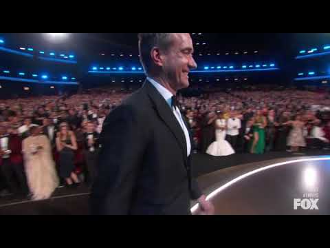 Matthew Macfadyen winning an Emmy and thanking Keeley Hawes