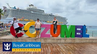 PPP group cruise day 6. Cozumel Mexico, Royal Caribbeans Wonder of the Seas.