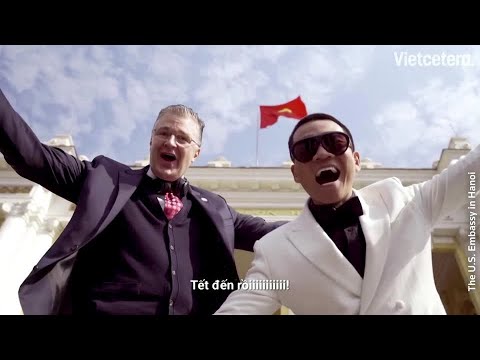 美國駐越南大使放出說唱歌曲。 (U.S. ambassador to Vietnam drops rap song)