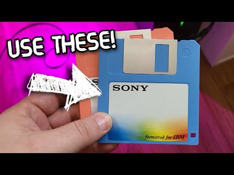 Use your old 3.5" floppy disks again!
