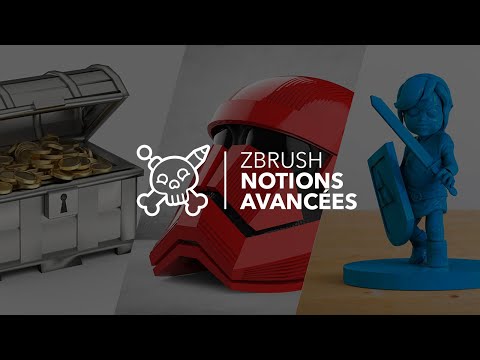 Zbrush Hard Surface - Formation pour débutants et confirmés