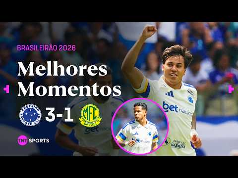 WESLEY MARCA NA ESTREIA, KAIO JORGE CRAVA E CRUZEIRO BATE MIRASSOL | CRUZEIRO 3 X 1 MIRASSOL