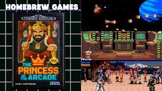 The Princess of the Arcade - New Megadrive Game 2026