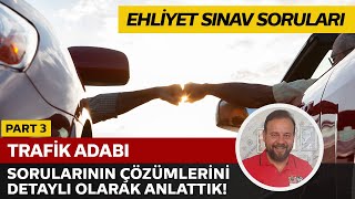 Trafik Adabı Soru Çözüm ve Anlatımı