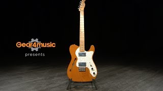 Video thumbnail for Fender Vintera 70s Telecaster Thinline, Aged Natural | Gear4music demo by Gear4music Guitars