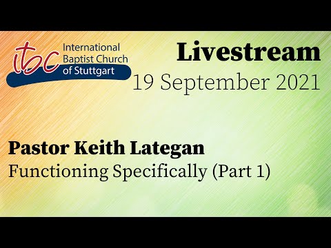 Sunday Service Livestream // 19 September 2021
