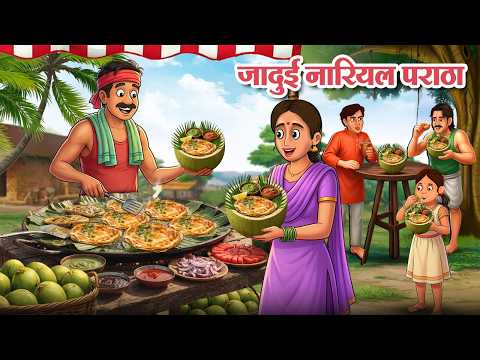 जादुई नारियल पराठा | Hindi Kahani | Hindi Cartoon | Moral Stories | Hindi Story | Hindi Kahaniya