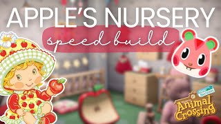 Let's make a nursery for Apple Dumplin! Speed Build | ACNH 2025 | Animal Crossing New Horizons