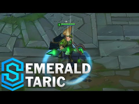 Emerald Taric (2016) Skin Spotlight - Pre-Release - League of Legends
