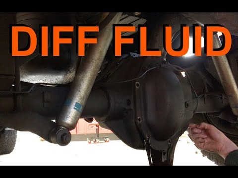 1st Gen Cummins Axle Fluid Change