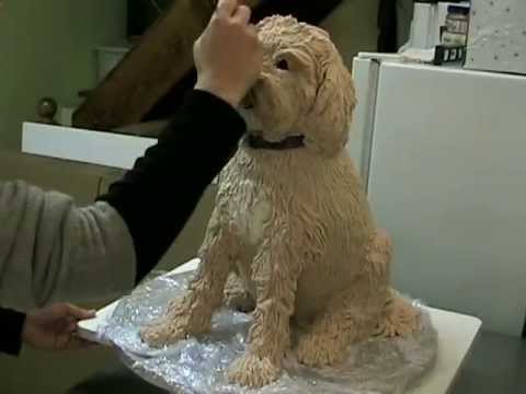 כלב בצורת עוגה - פיסול מדהים!