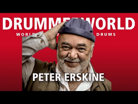 Peter Erskine: Checking out his Tama Star Bubinga Drum Kit #petererskine #drummerworld