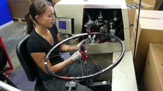 Bicycle wheel Lacing time sample