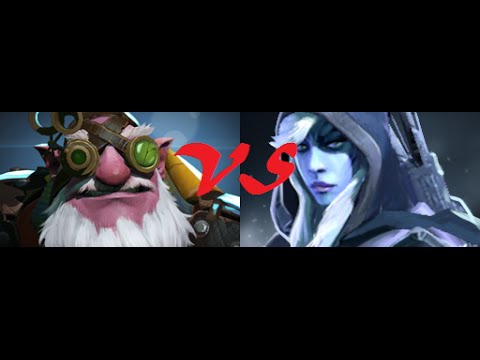 1v1 Drow vs Sniper Dota 2