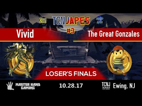 TCNJapes 3 - Vivid (Bayo) vs. The Great Gonzales (Ness) - Loser's Finals