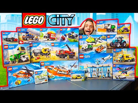 POSTAVIL JSEM 18 LEGO CITY SETŮ ROKU 2026! 🤯