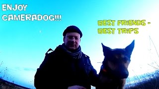 Walking   with camera dog. Trip and tips. Кращі друзі - Кращі подорожі.