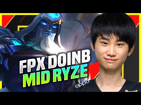 DOINB THE RYZE GOD! - FPX Doinb Plays Ryze Mid vs Lulu! | KR SoloQ Patch 10.21