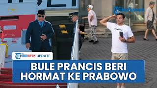 Tiba di Prancis, Prabowo Disambut Pasukan Jajar Kehormatan hingga Dihormati Warga Setempat