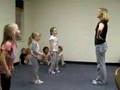 Sydney S First Cheerleading Practice