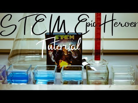 LEARN A NEW SCIENCE CARD GAME IN 4 MIN S.T.E.M. EPIC HEROES!