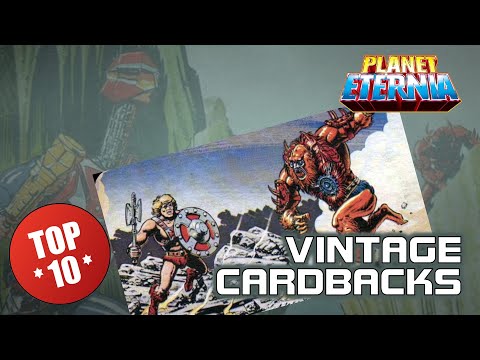 Top 10 #20 | Michaels Vintage Cardback Illustrationen | PlanetEternia
