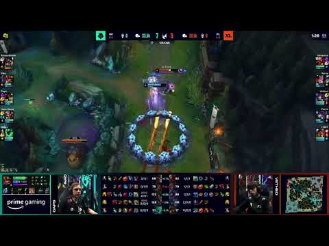 Broken Blade's Kled 1 vs 2 SK players!