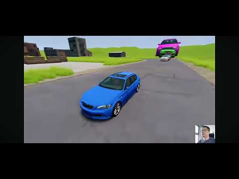 Cars vs Giant Hammer Van with Portal Trap - BeamNG.Drive #15