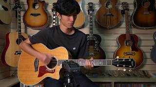 Video thumbnail for Taylor 614ce Grand Auditorium Acoustic-Electric Guitar Demo by Bai Tone白懂