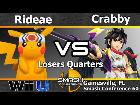 GoTE|Rideae (Pikachu vs. Crabby (Dark Pit) - Losers Quarters - SC60