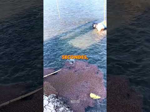 Dieu a aidé les poissons 🥰 #shorts