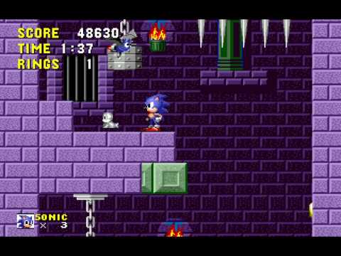 Sonic 1 Marble Zone (unfinished)