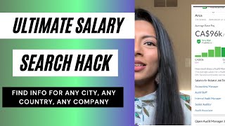 ULTIMATE SALARY GUIDE to find Salary info for any Country/City/Company | *YOU