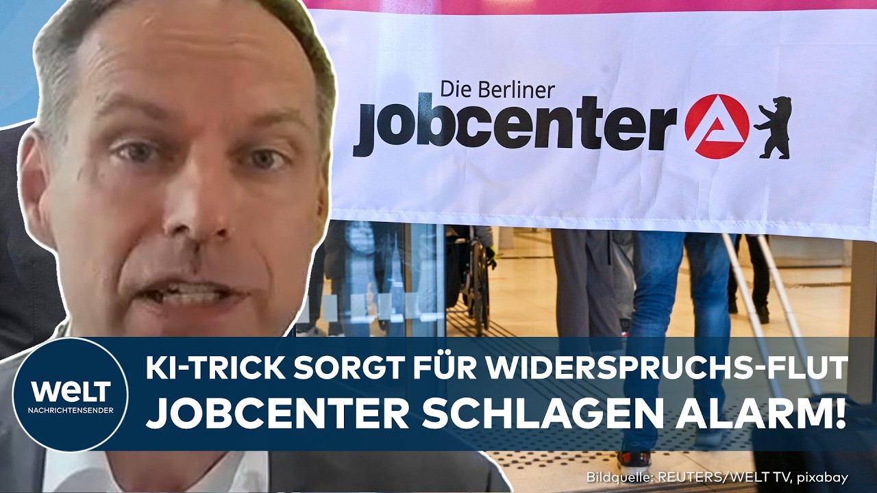 DEUTSCHLAND: KI-Chaos in Jobcentern! Bürgergeld-Empfänger fluten Behörden mit Einsprüchen!