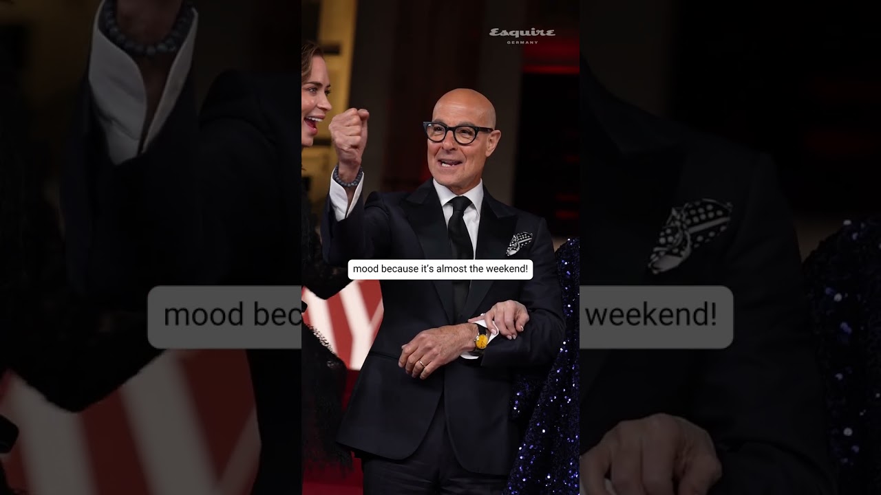 Almost friday! 🕺🏻🙌 #thedevilwearsprada2 Credit: Klára Šimonová/Getty Images