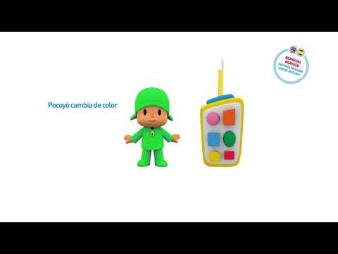 Muñeco Pocoyo Colores Mágicos Bilingüe