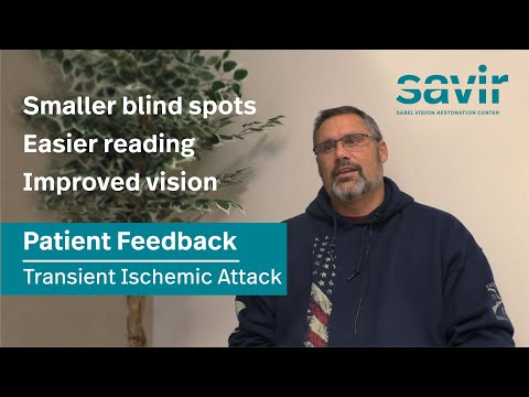 Mini-Stroke (Transient Ischemic Attack) Treatment: Feedback from SAVIR Patient Mr. M