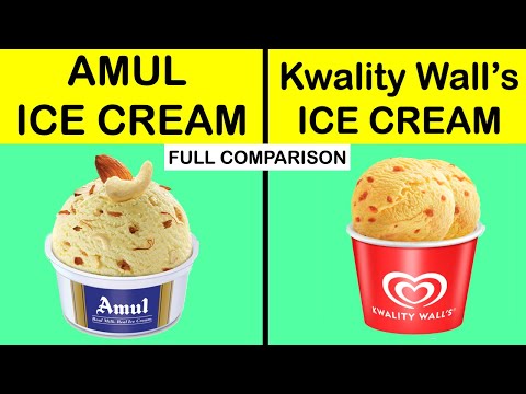 India's Top Facts: Amul vs Kwality Wall's ice cream comparison