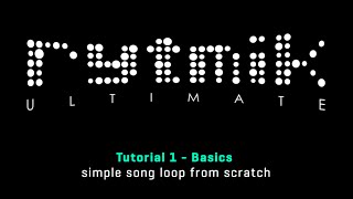 Video thumbnail for Rytmik Ultimate: Tutorial 1 - Basics (simple song loop from scratch) by CINEMAX GAMES