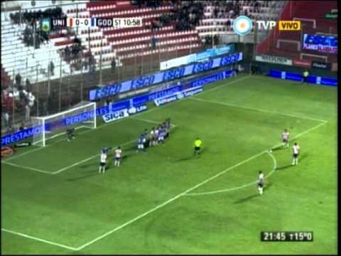 Unión 1 Godoy Cruz 0- Gol de Malcorra