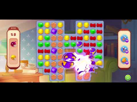 Homescapes Level 9722 夢幻家園 第9722關- No boosters